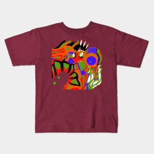 dark dogu ecopop Kids T-Shirt